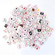 Helmline Assorted 40 x 3 Button Packs, 120 cards
